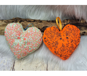 ADVENTSKALENDER 2. Dezember - Stickdatei - ITH Herz Rosen